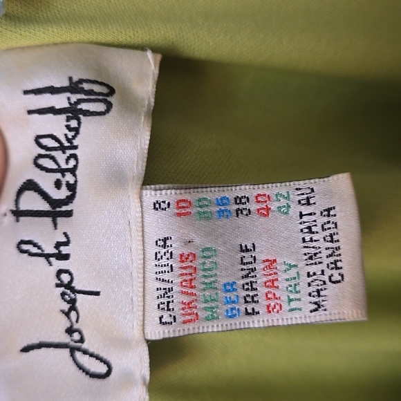 NWOT Joseph Ribkoff mixed animal print ribbon dress. Women's sz 8 - Picture 3 of 8